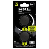 AXE Black Vent Clip Car Air Freshener, Frozen Pear & Cedarwood, 2-pk Front_Flat