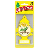 Little Trees Hanging Air Freshener, Vanillaroma, 3-pk Front_Flat