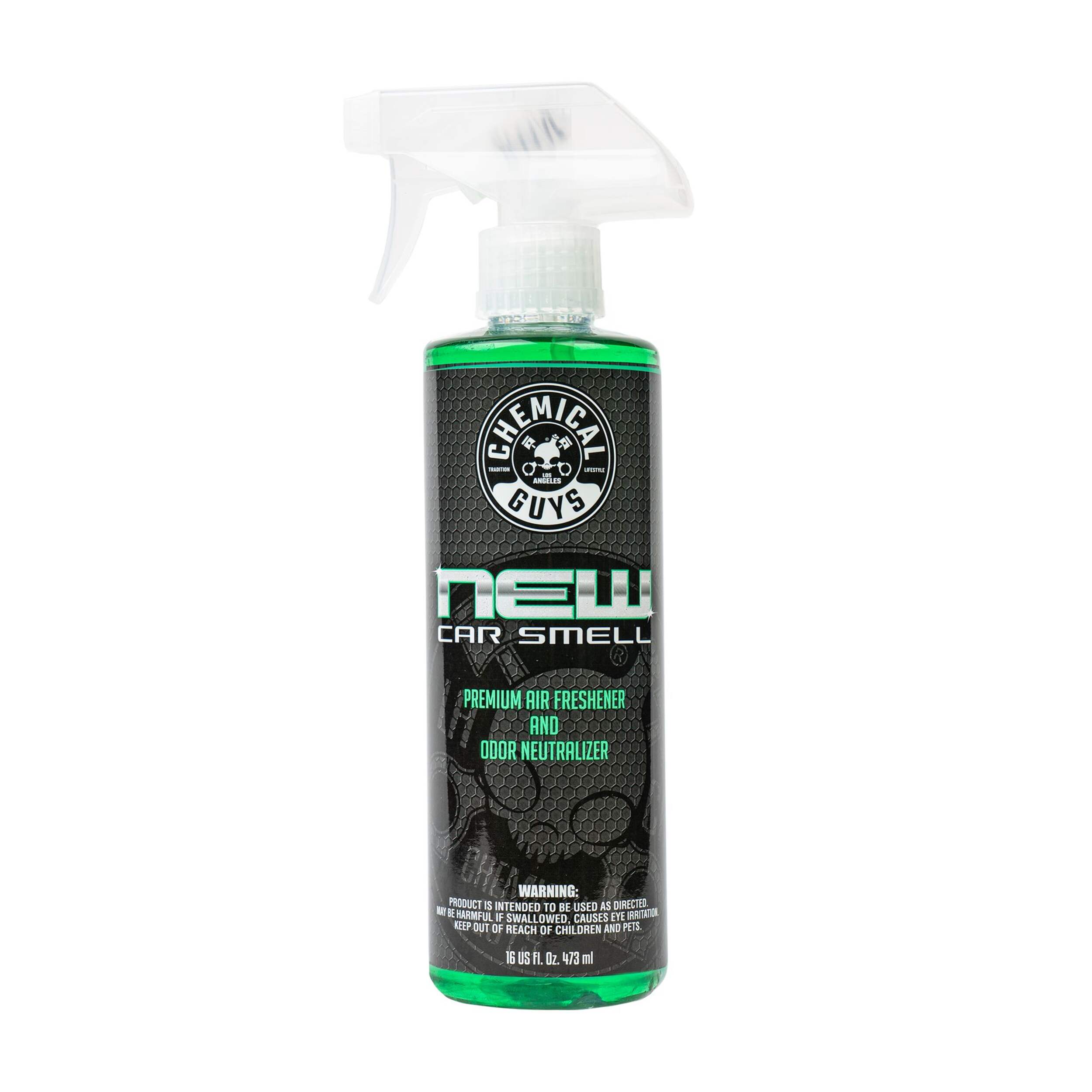 Chemical Guys Car Air Freshener Spray, New Car Front_Flat
