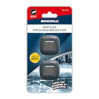 Simoniz Vent Clip Car Air Freshener, Cool Ice Scent, 2-pk Front_Flat