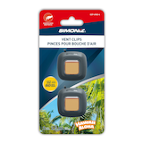 Simoniz Vent Clip Car Air Freshener, Hawaii Aloha Scent, 2-pk Front_Flat