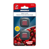 Simoniz Vent Clip Car Air Freshener, Cherry Scent, 2-pk Front_Flat