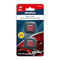 Simoniz Vent Clip Car Air Freshener, New Car Scent, 2-pk Front_Flat
