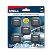 Simoniz Vent Clip Car Air Freshener, Cool Ice Scent, 5-pk Front_Flat