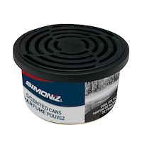 Simoniz Fiber Can Car Air Freshener, Cool Ice Scent, 1-pk Overhead_Plunge
