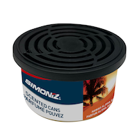 Simoniz Fiber Can Car Air Freshener, Hawaii Aloha Scent, 1-pk Overhead_Plunge