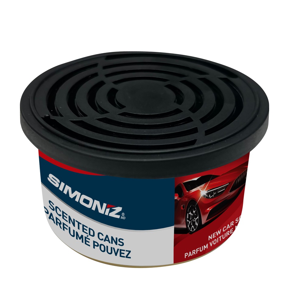 Simoniz Fiber Can Car Air Freshener, New Car Scent, 1pk Canadian Tire