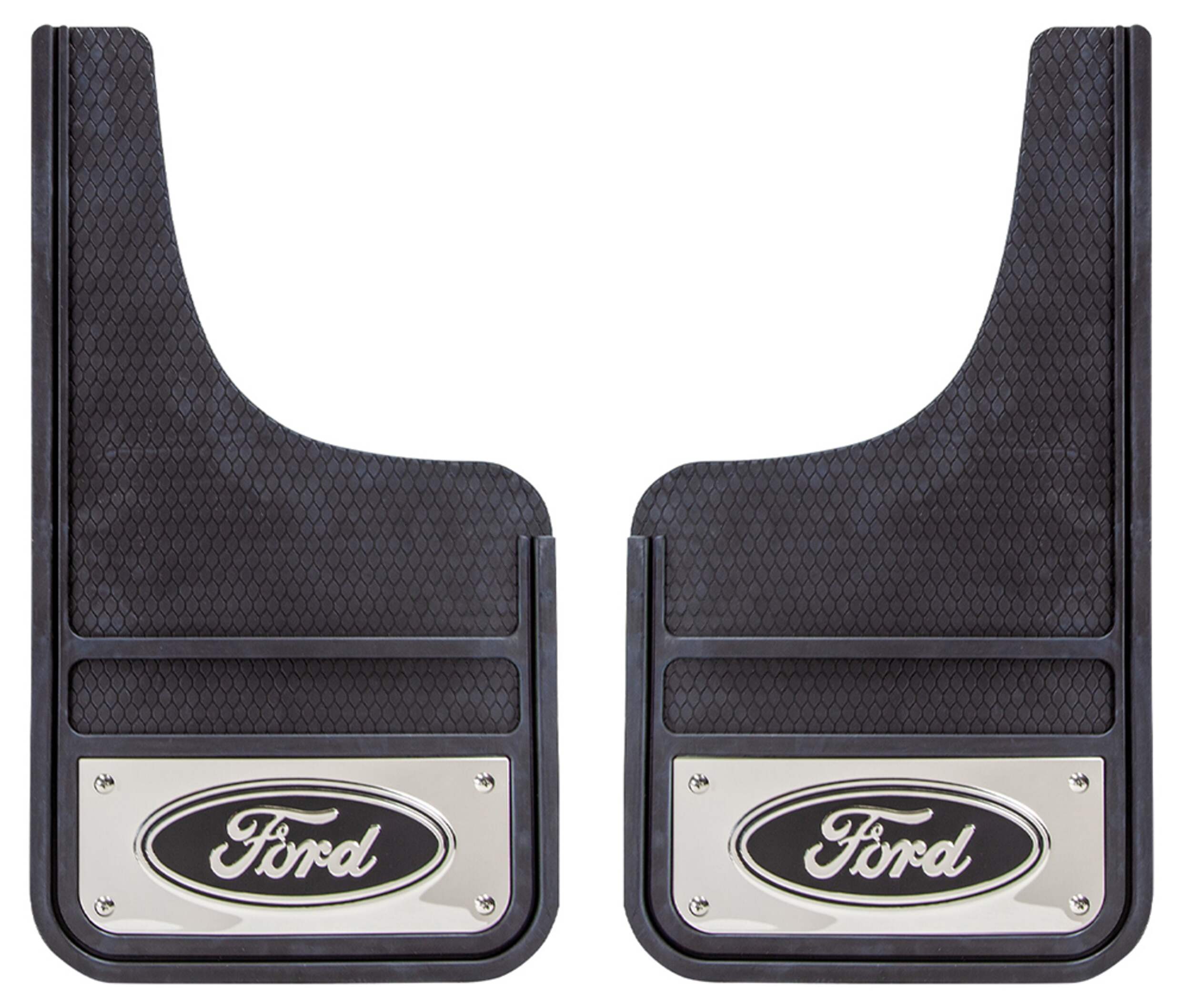 Garde-boues avant service intense sous licence Ford, 2 emballages Front_Flat