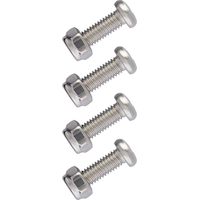 AutoTrends Stainless Steel Fasteners Set, 8-pc Front_Angled_Right