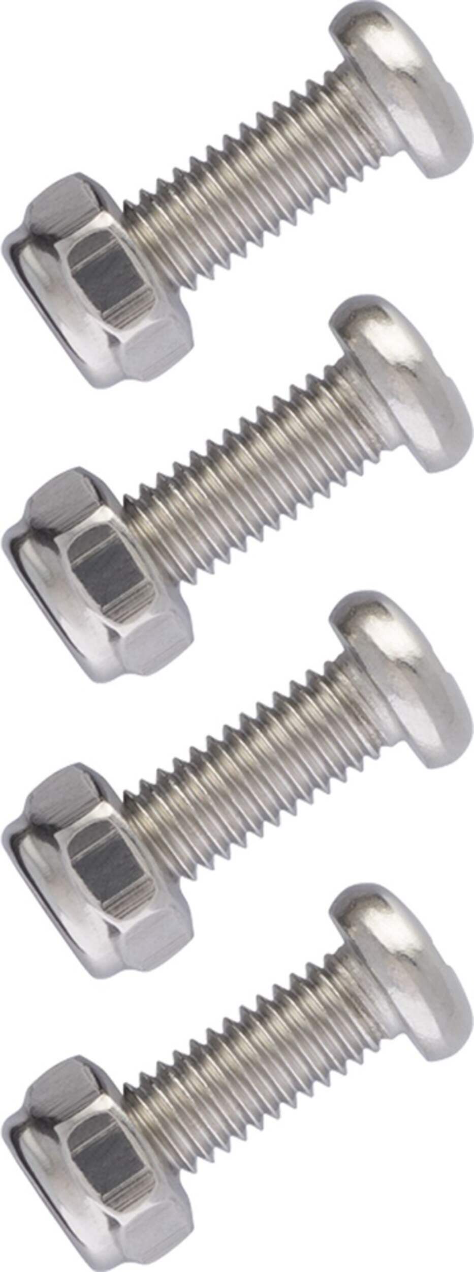 Attaches en acier inoxydable AutoTrends, 8 pièces Front_Angled_Right