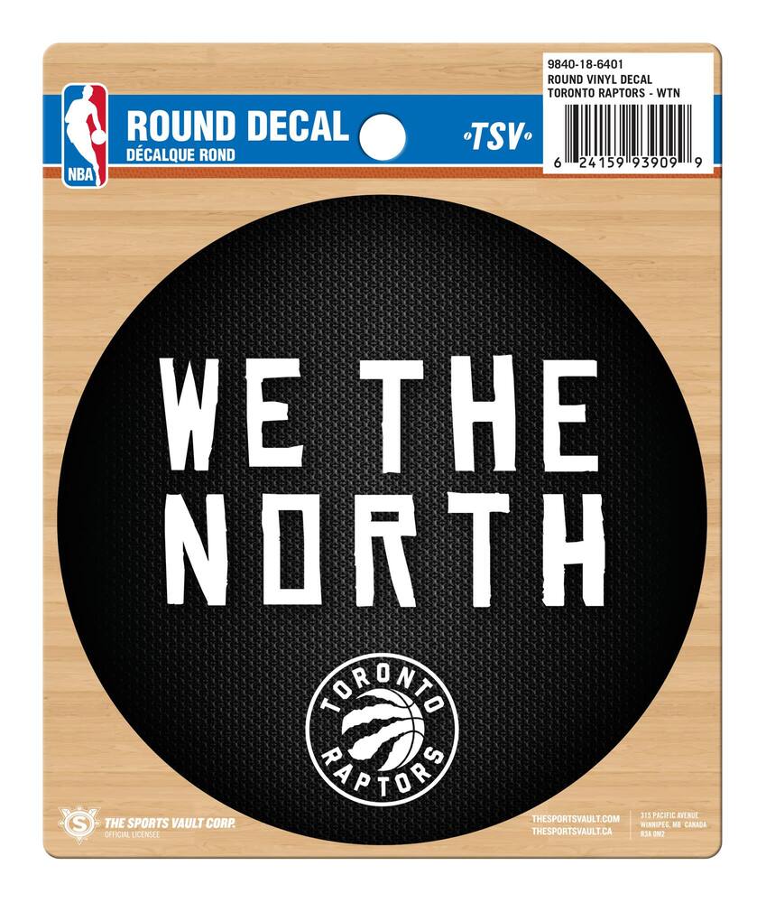 Toronto Raptors  Custom Vinyl Sticker DecalWindow DecalLaptop DecalTumbler Decal