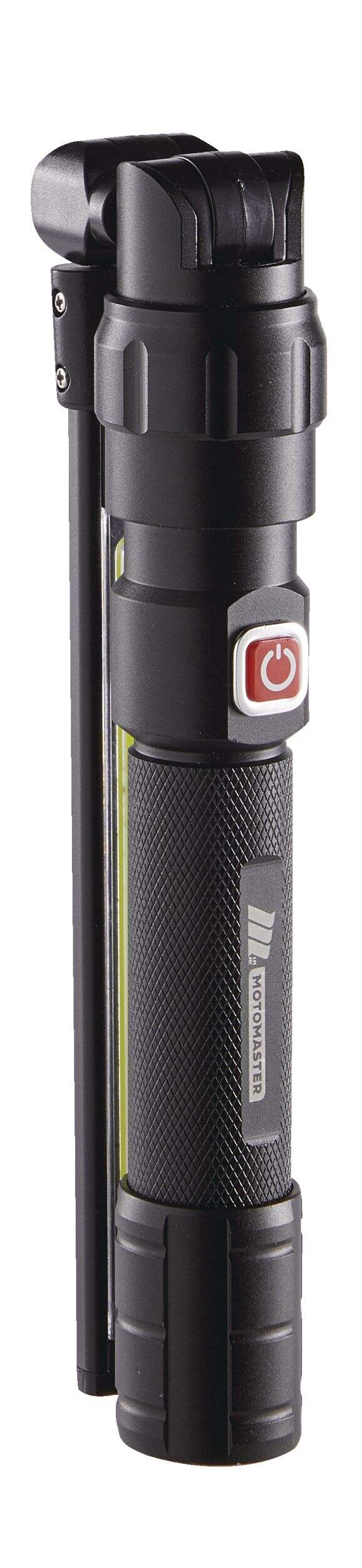 MotoMaster Slim Bar Folding Work Light Front_Three_Fourths_Angled_Right