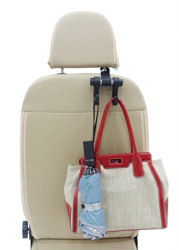 Car Bags Portable Seat Dual Hook Hanger Purse Holder Organizer 20kg Bearing  | Fruugo BH
