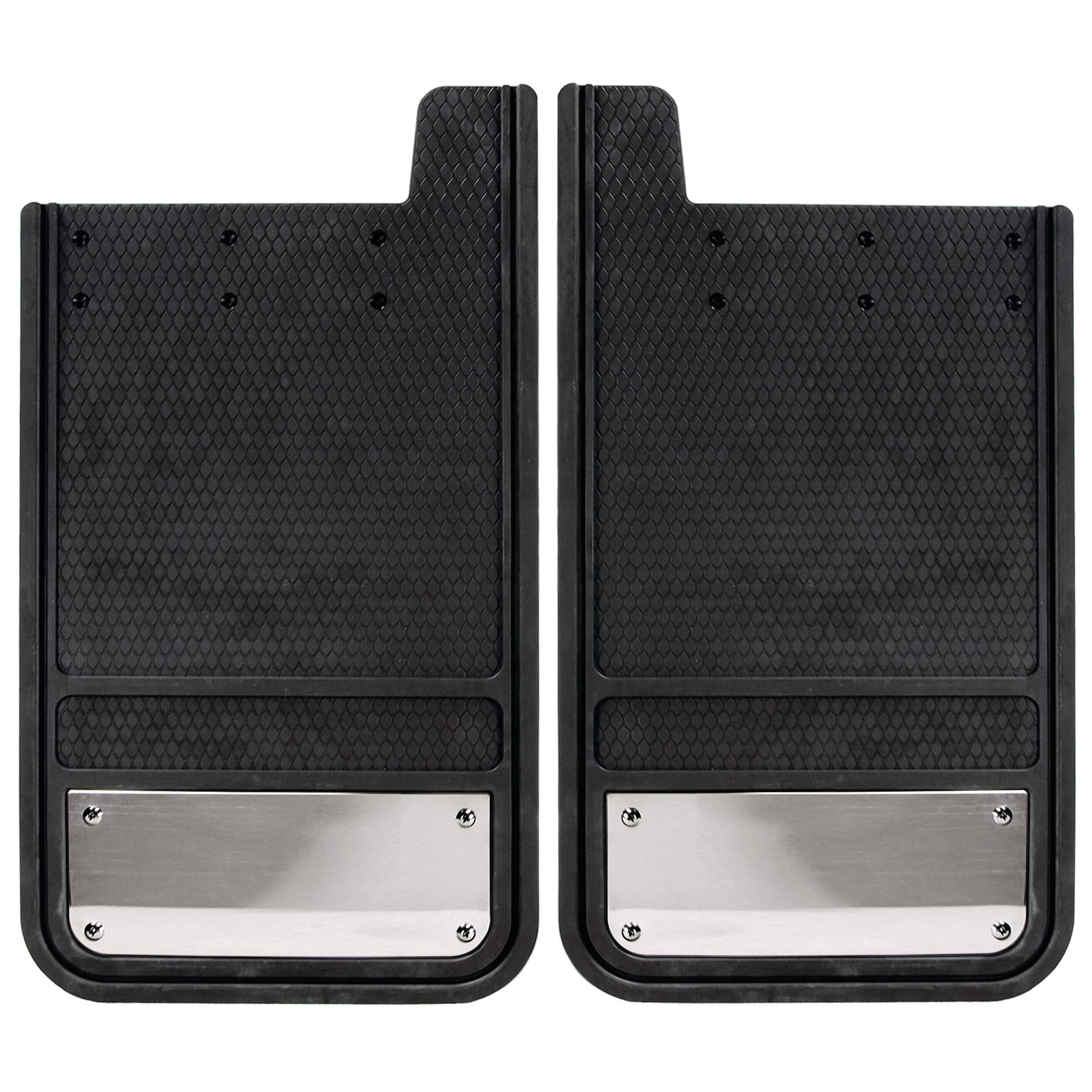 Garde-boue universels robustes MotoMaster, arrière Front_Flat