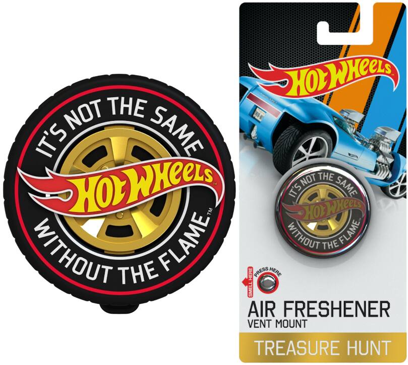 hot wheels treasure hunt air freshener