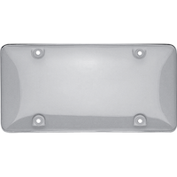 Clear Bubble Shield License Plate Frame