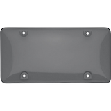 Smoke License Plate Shield for Offroad/Showroom Use Only Front_Flat