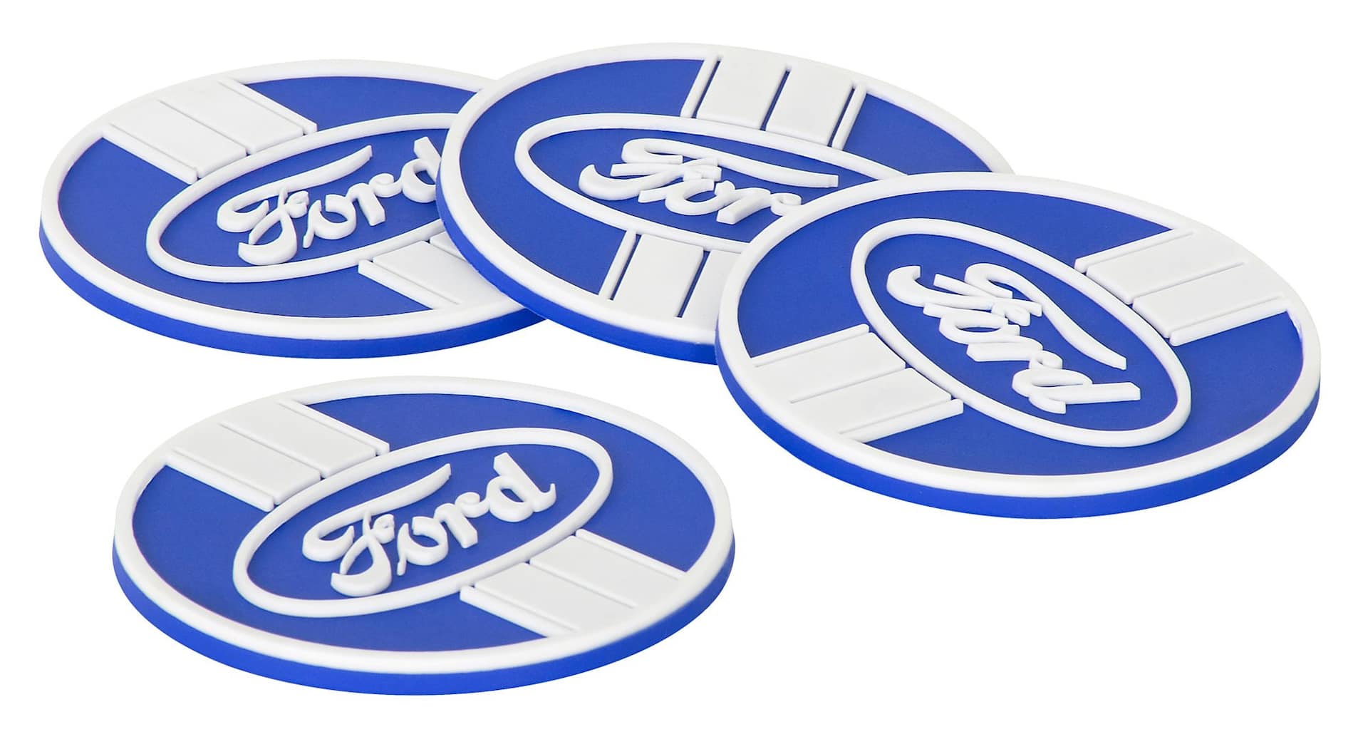 Ford PVC Coaster Set 4 pk