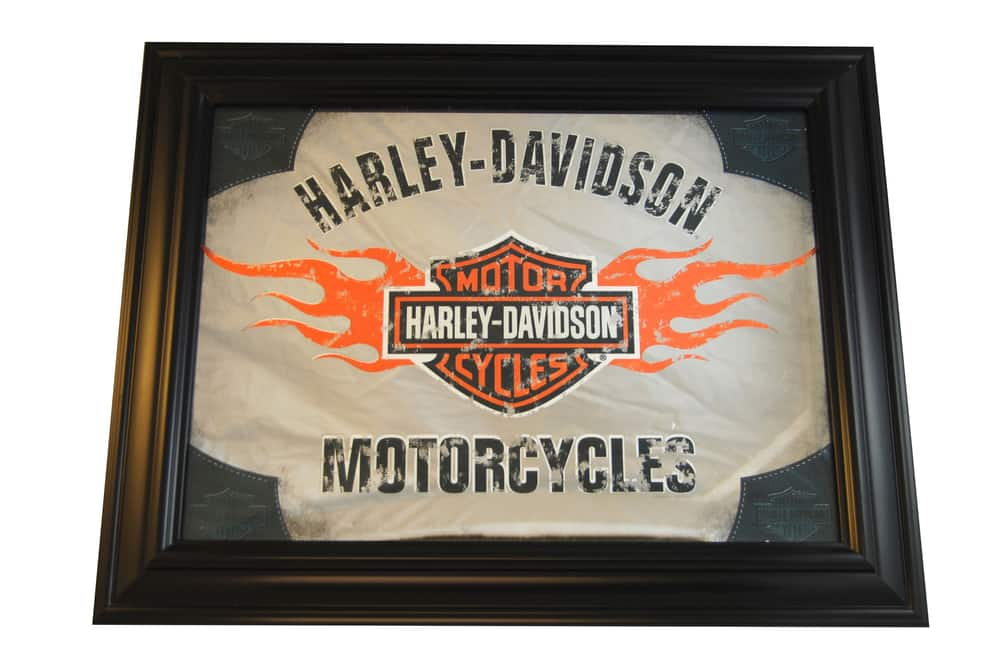 Harley Davidson Mirror Black 11 X 13 In Canadian Tire   Harley Davidson Mirror 11x13 D216feb9 0f7b 41c3 93f6 5eab3799084d 