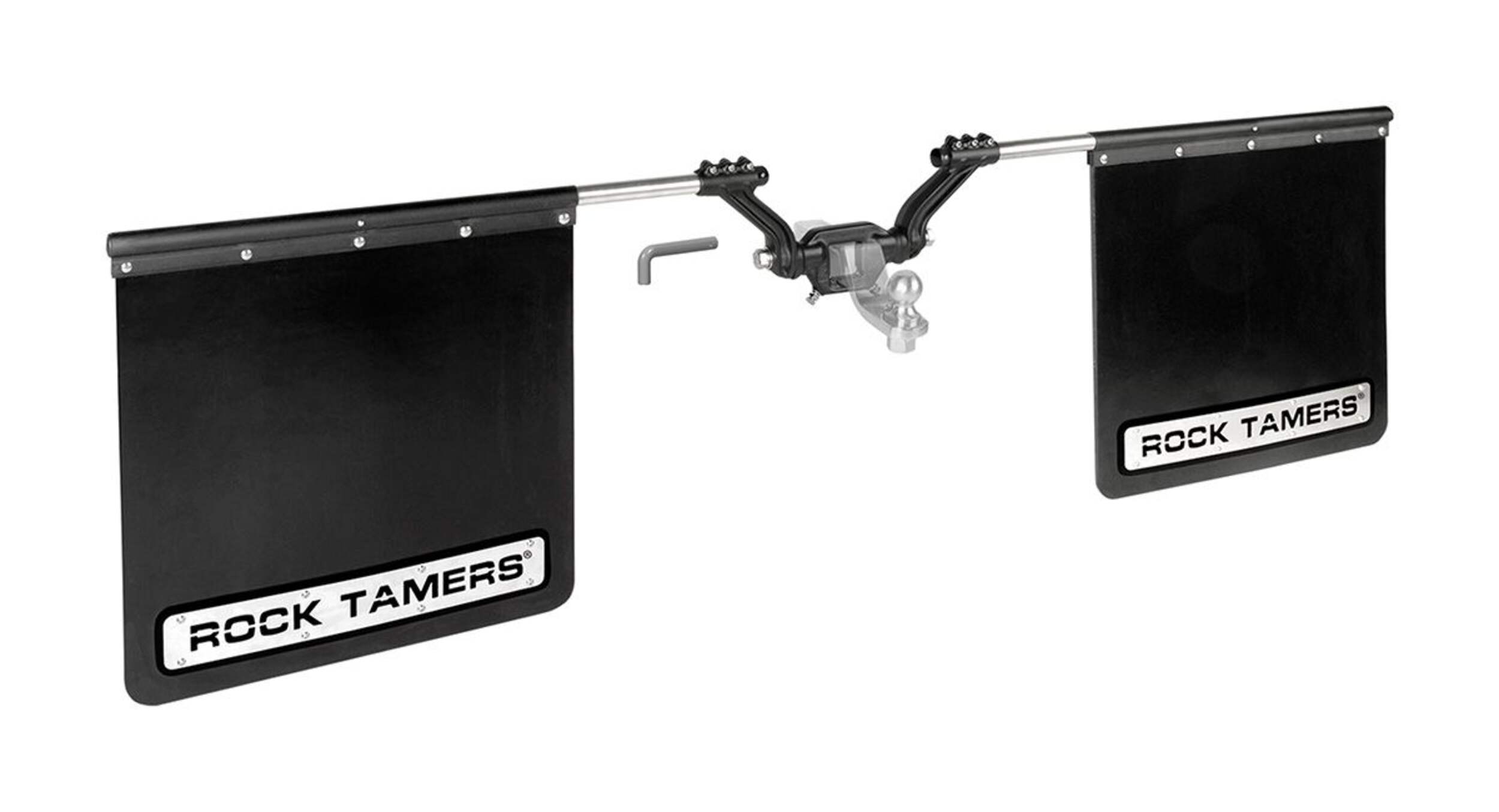 Système de garde-boue Rock Tamers, 2 po Front_Angled_Right