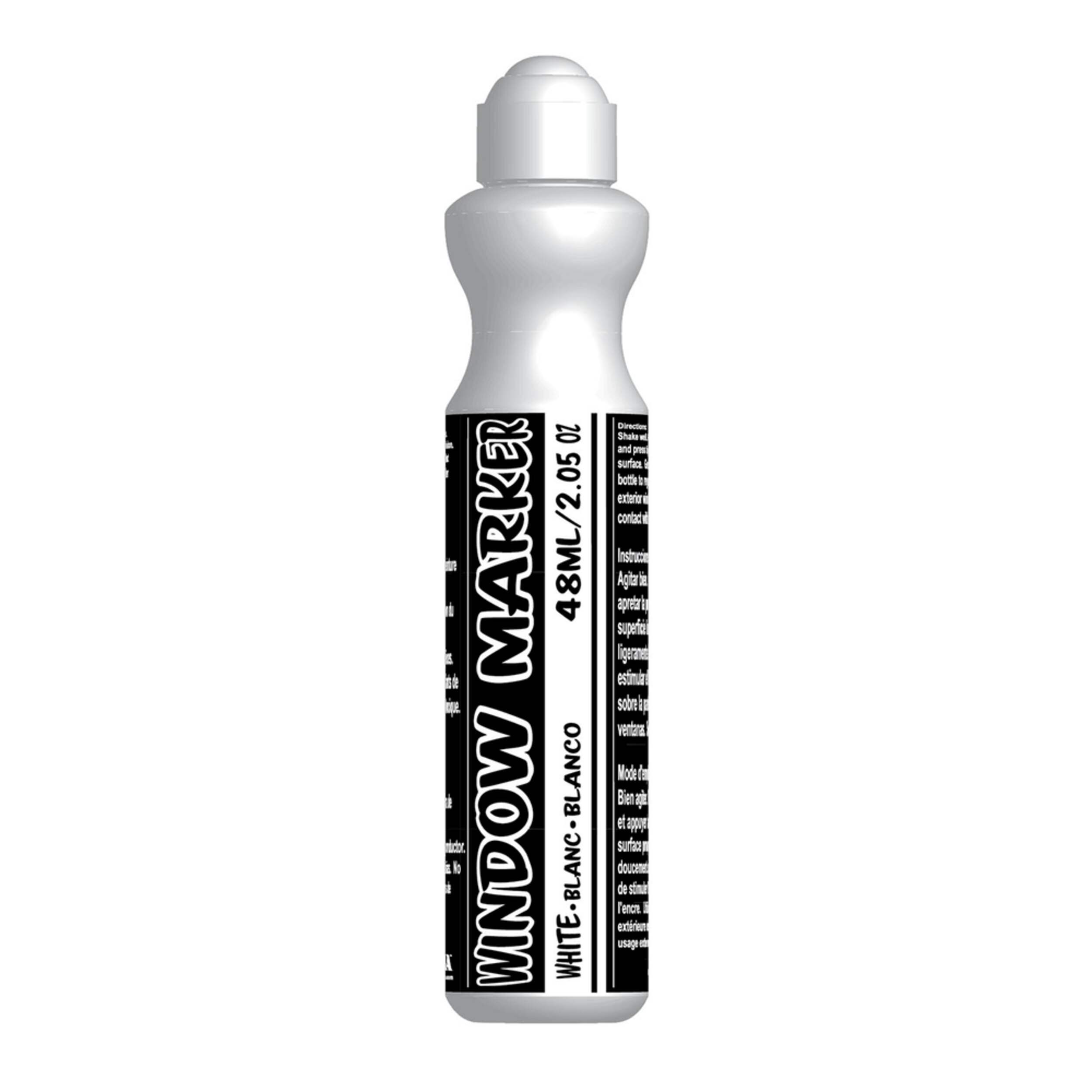 Wndw Sign Marker Wht