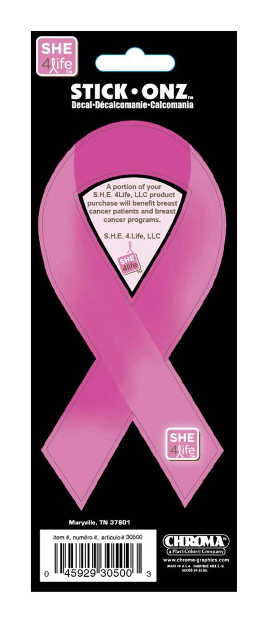 Chroma Breast Cancer Awareness Decal