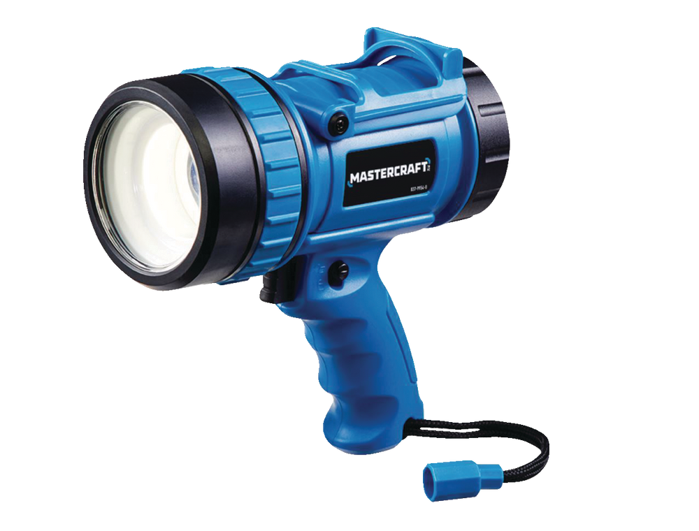 Mastercraft 450 Lumen LED Adjustable Focus Spotlight Canadian Tire