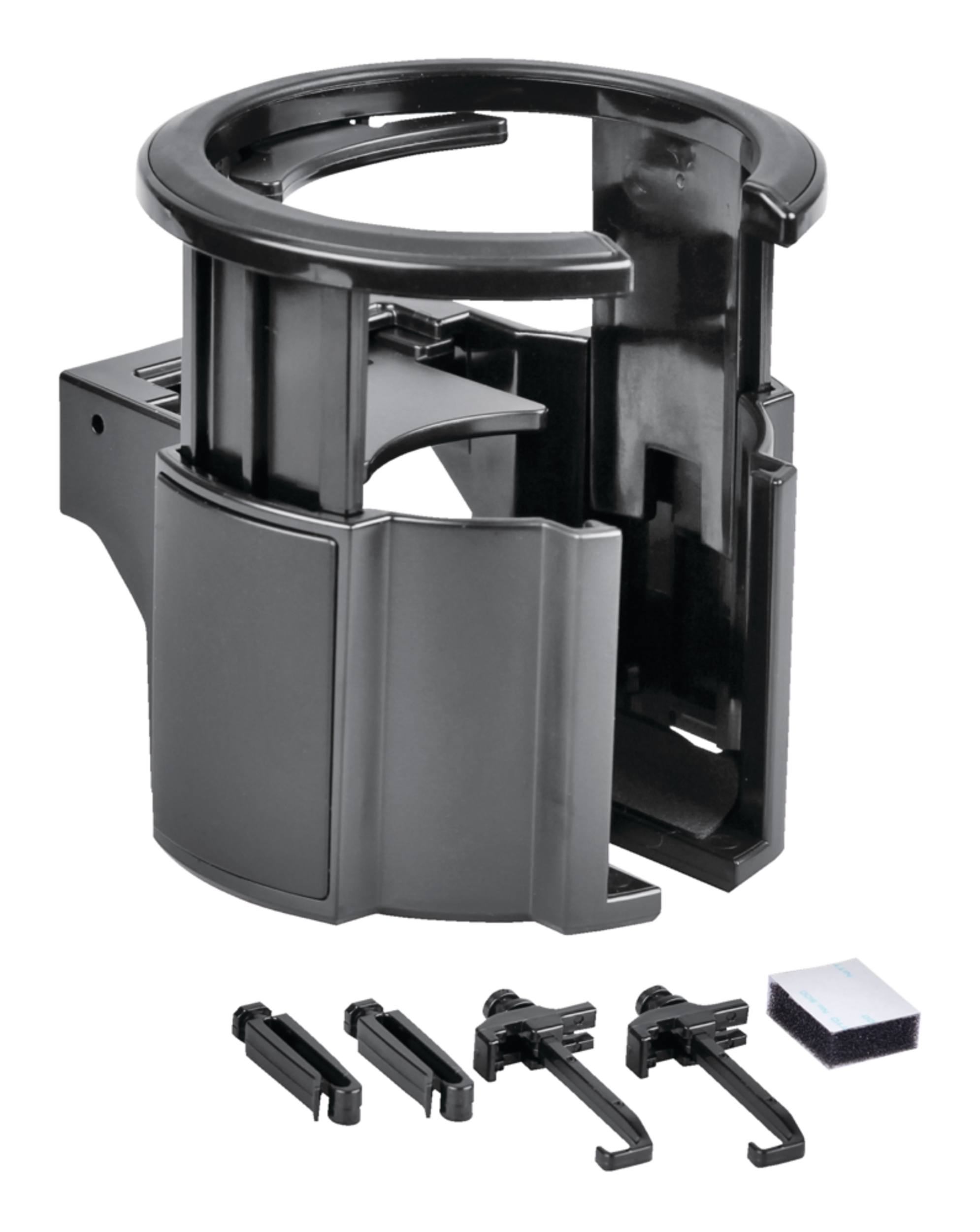 AutoTrends Adjustable Drink Holder Front_Angled_Right