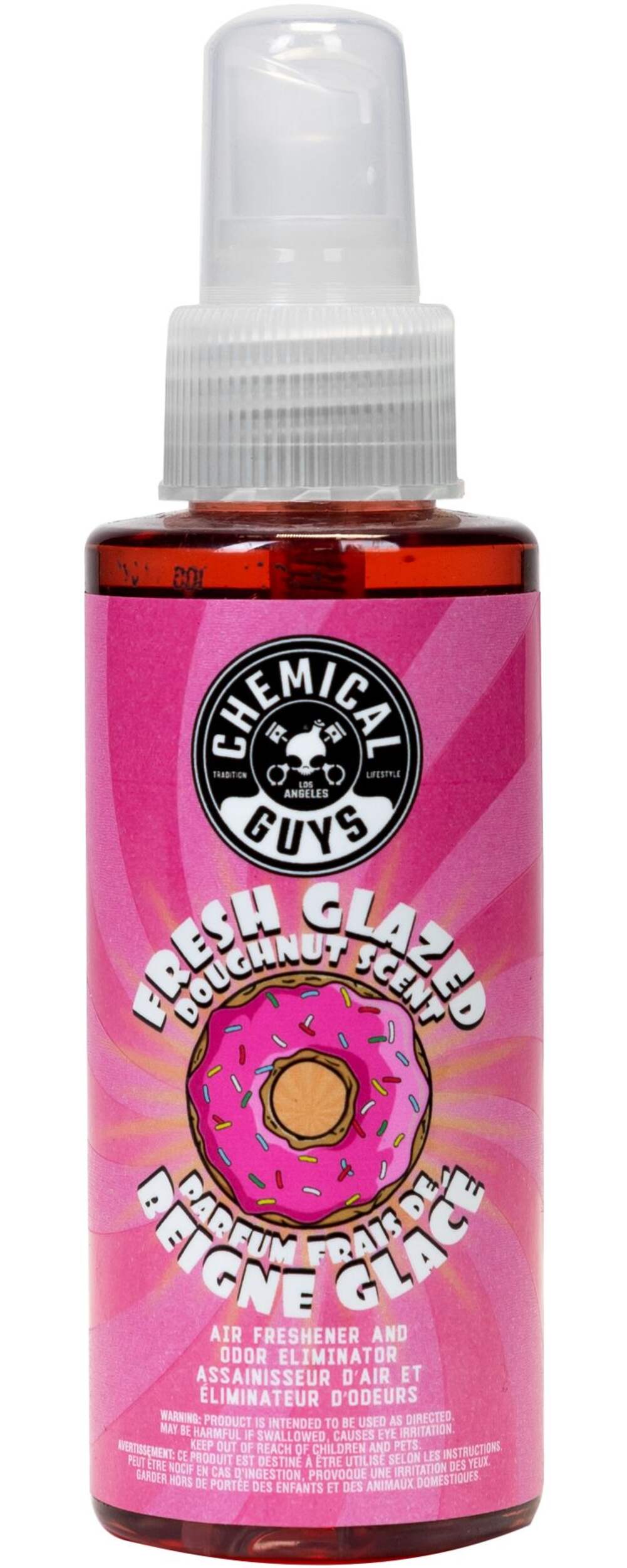 Chemical Guys Fresh Glazed Donut Air Freshener Spray, 4-oz Front_Flat