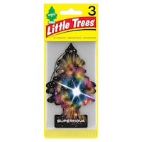 Little Trees Supernova Hanging Air Freshener, 3-pk