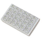 Super Bright White LED Lights, 24-Pk