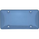 Blue License Plate Shield for Offroad/Showroom Use Only Front_Flat