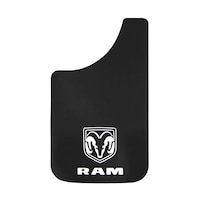 Dodge Ram Mud Guards, 11-in x 19-in Front_Flat