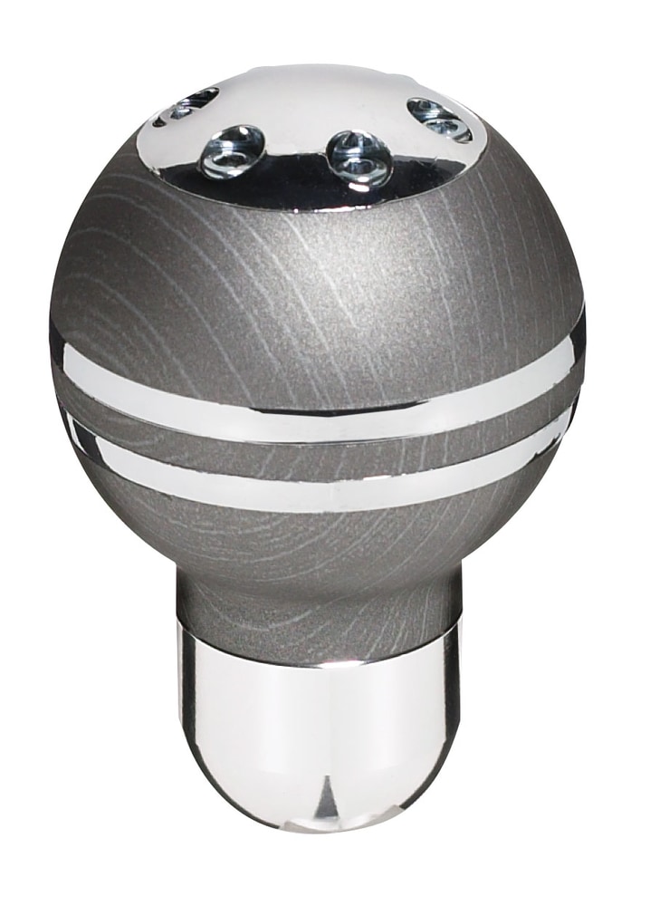 Grey Shift Knob with Chrome Canadian Tire
