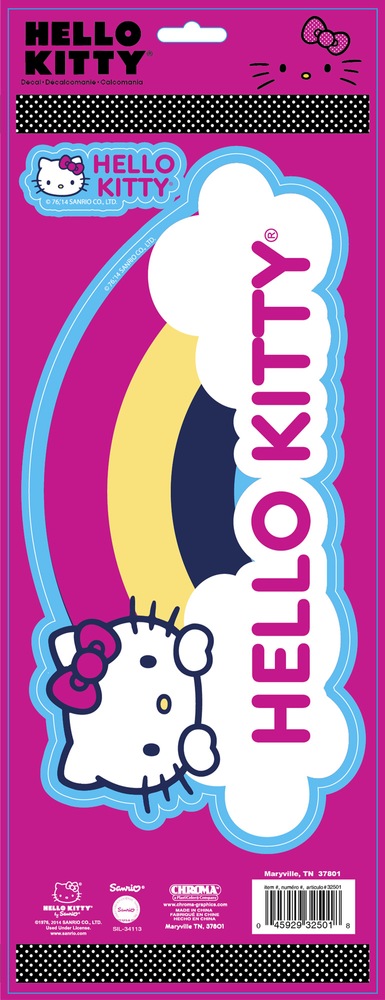 Hello Kitty Decal 6 X 16 In Canadian Tire Hello Kitty Decal 6 X 16 In Canadian Tire