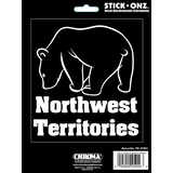 Décalcomanie ours, Territoires du Nord-Ouest