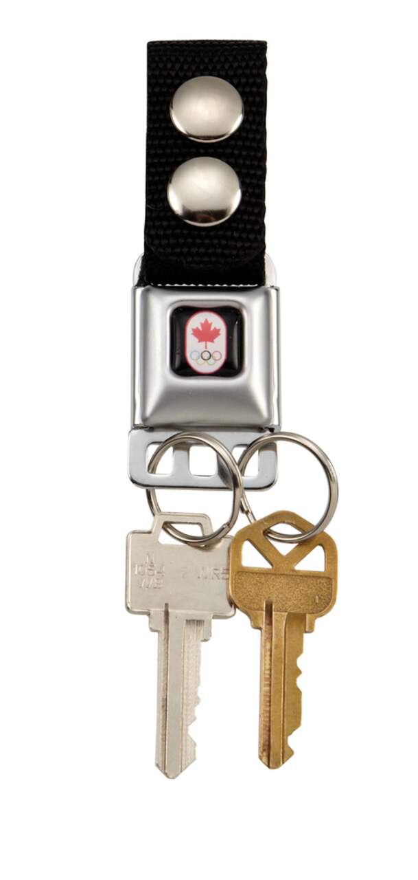 Canadian Olympic Team Seatbelt Buckle Key Chain Canadian Tire