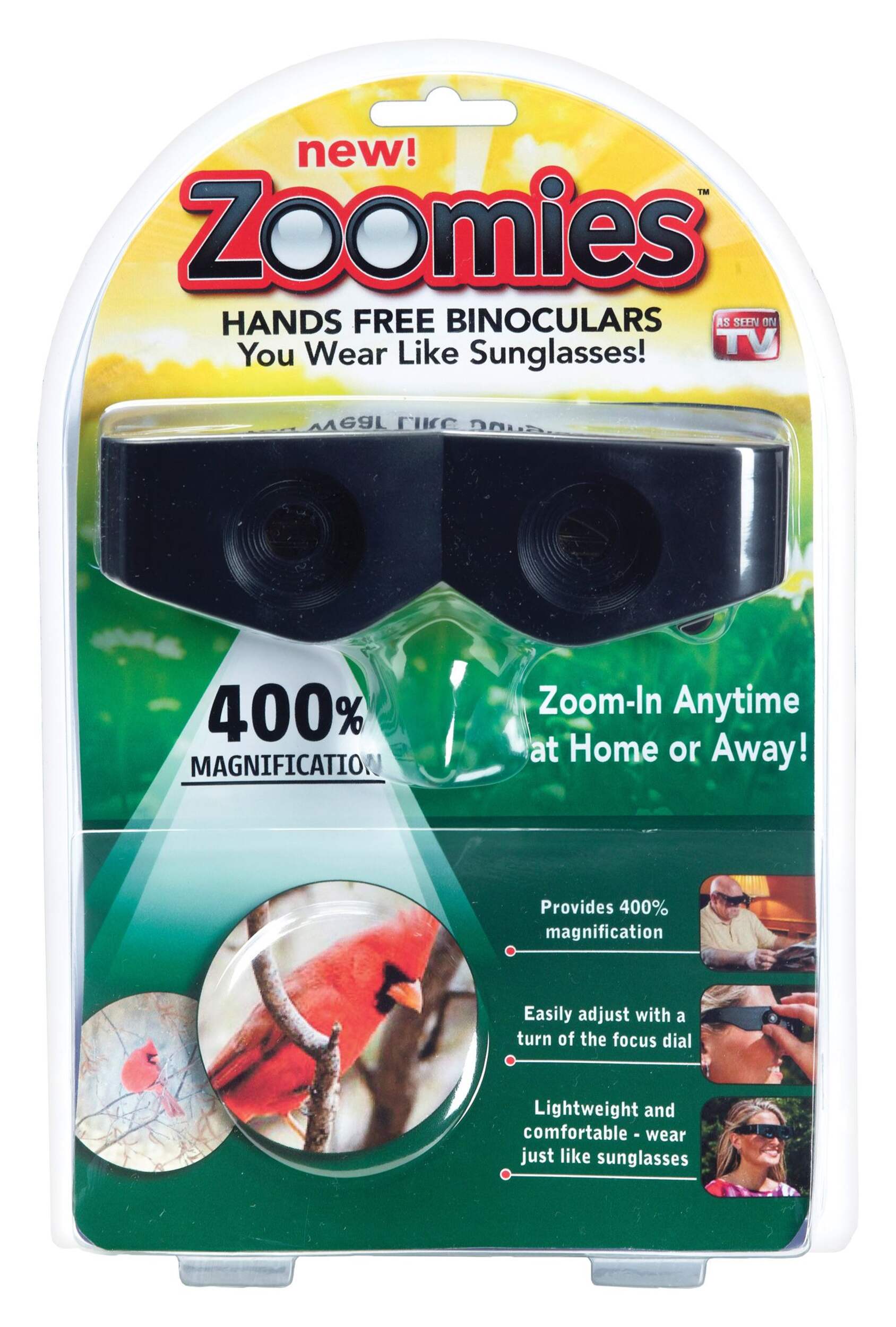 Jumelles Zoomies comme à la télé Front_Flat