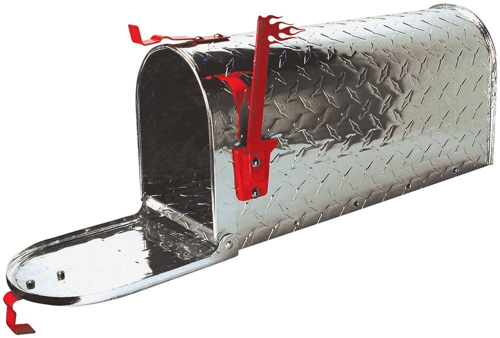 Diamond Plated Steel Mailbox Canadian Tire