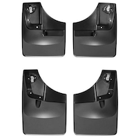 WeatherTech No Drill Custom Mud Flaps, 4-pc Front_Flat