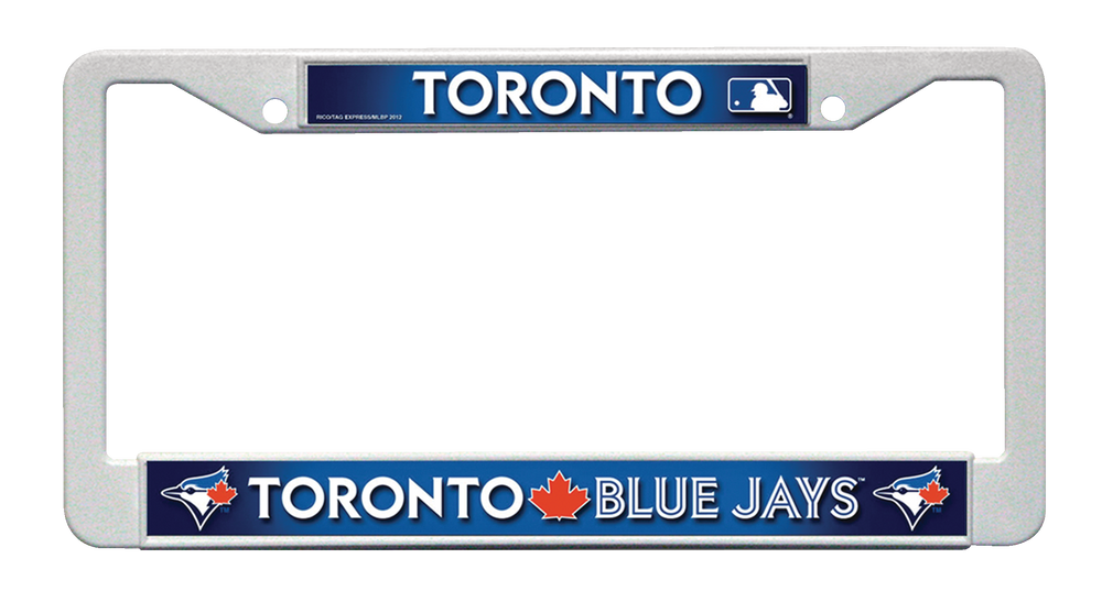 Toronto Blue Jays License Plate Frame Canadian Tire