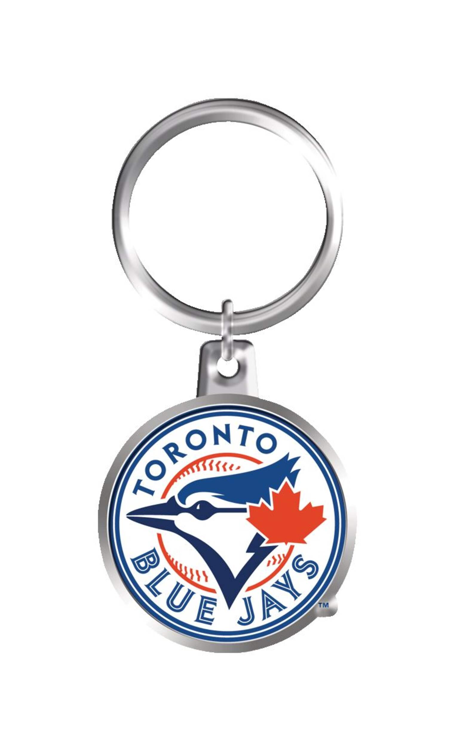 Porte-clés Blue Jays de Toronto Front_Flat