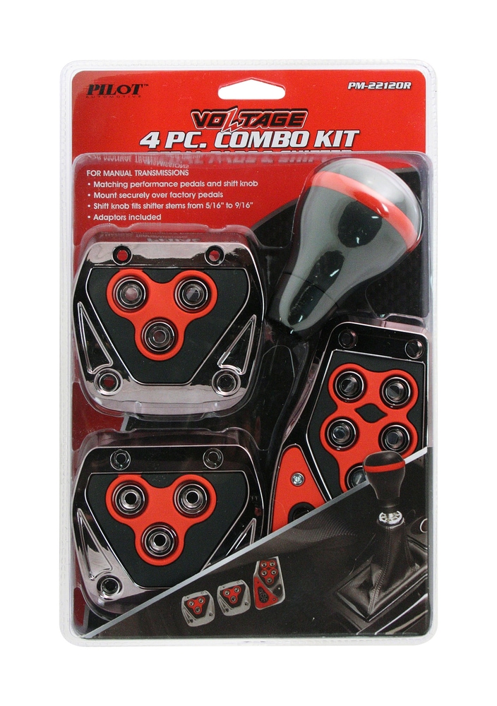 Manual Pedal & Shift Knob Combo Kit, 4pc Canadian Tire