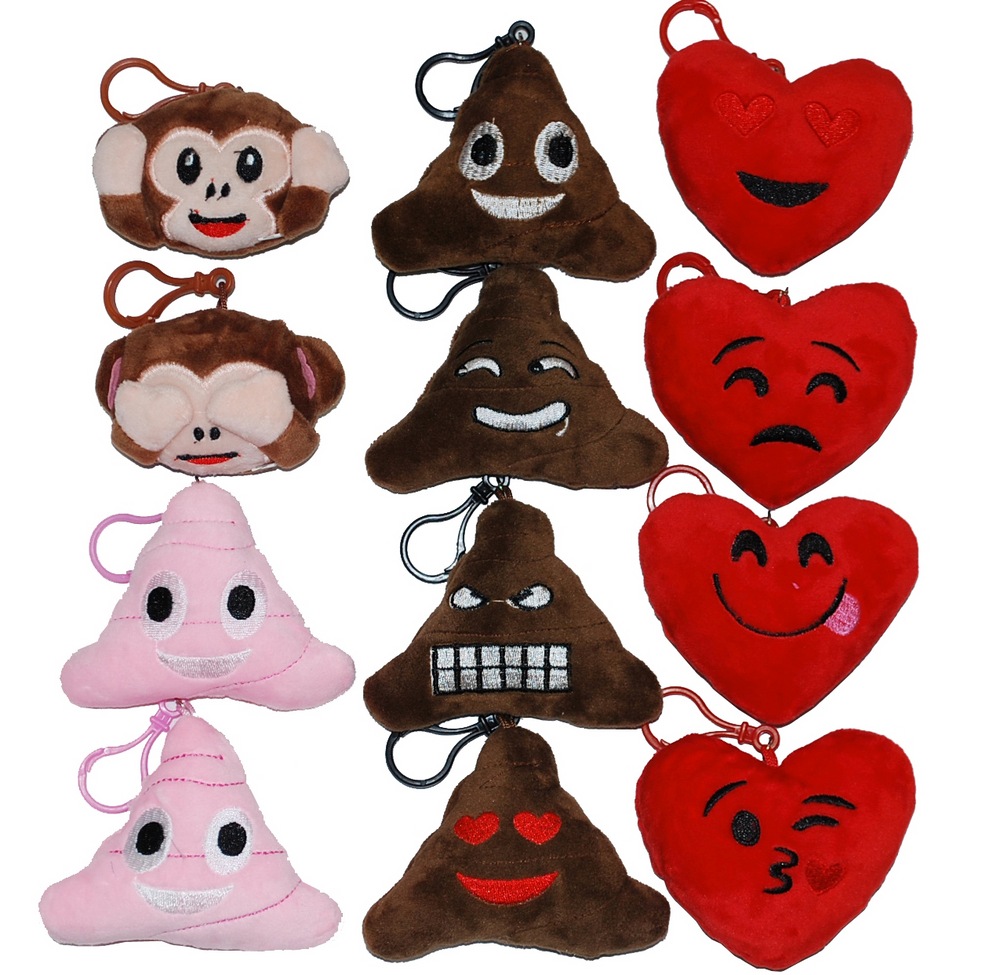 Valentine's Emoji Keychain Canadian Tire