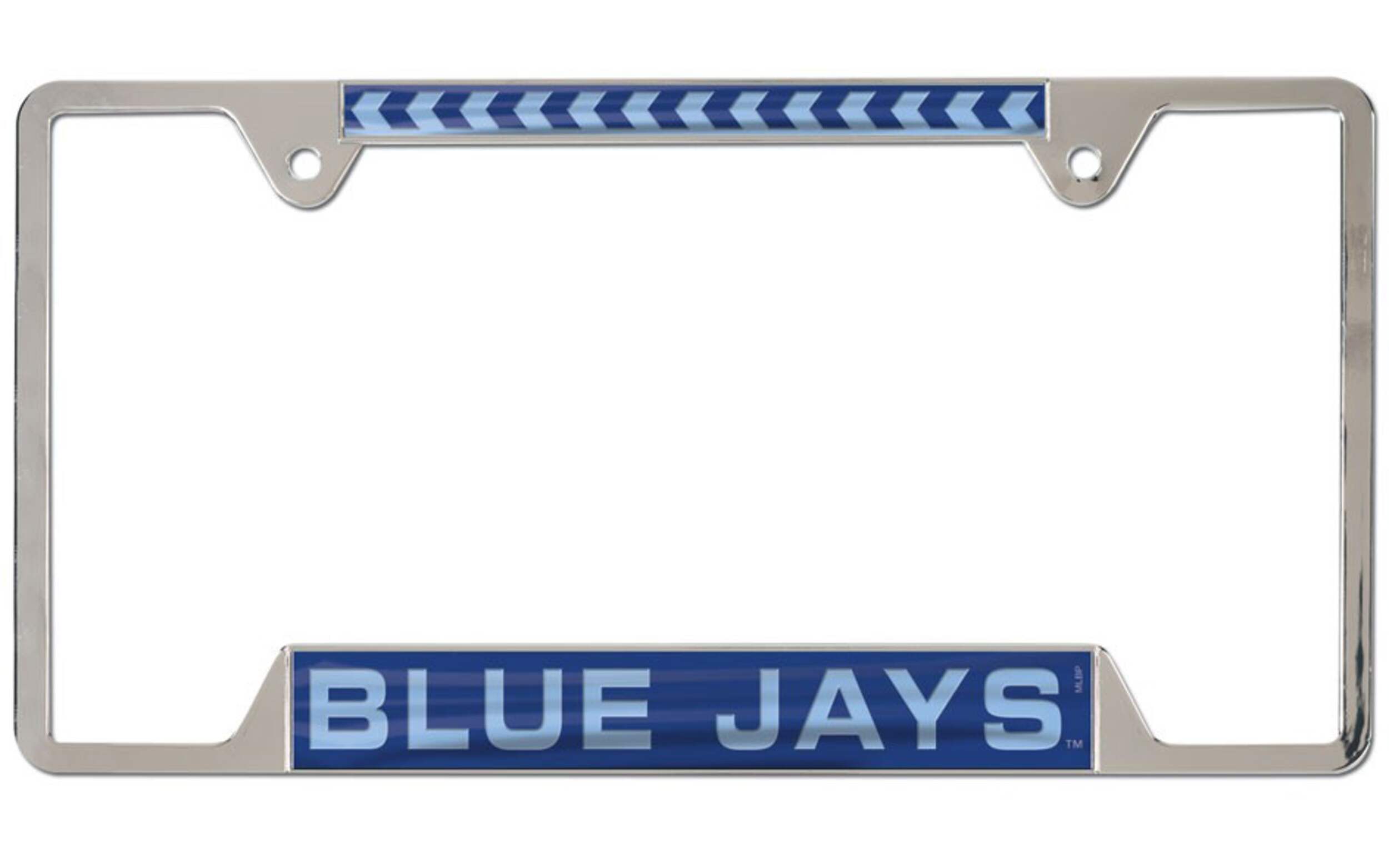 Blue Jays Metal License Plate Frame Front_Flat