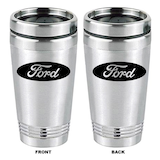 Ford Stainless Steel Tumbler, 16-oz Front_Flat