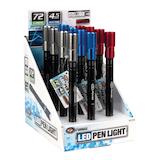 Metallic LED Pen Light Front_Three_Fourths_Angled_Right