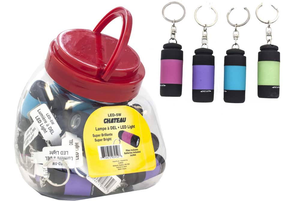 Mini LED Flashlight Keychain, Assorted | Canadian Tire