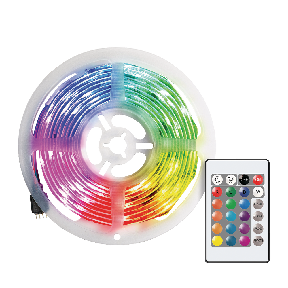 Merkury RGB Strip Light, 6.6ft Canadian Tire