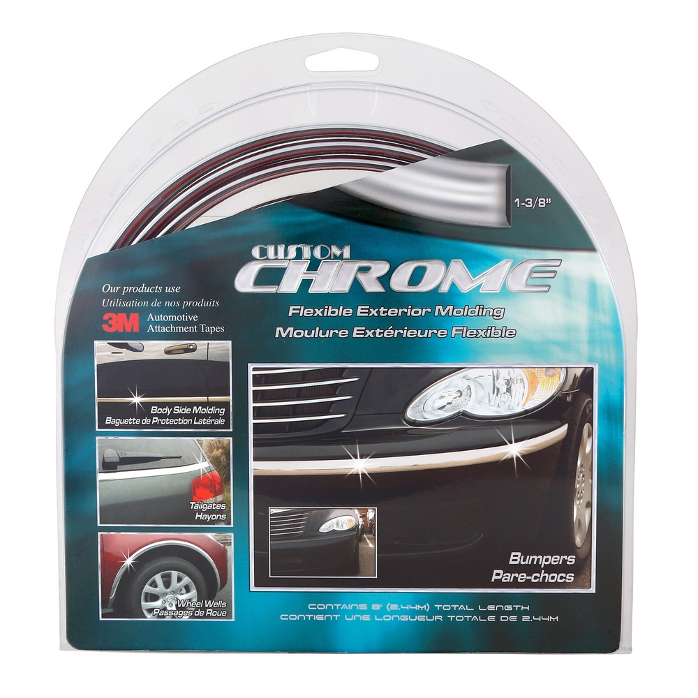 Custom Chrome Flexible Exterior Molding, Bumpers Canadian Tire